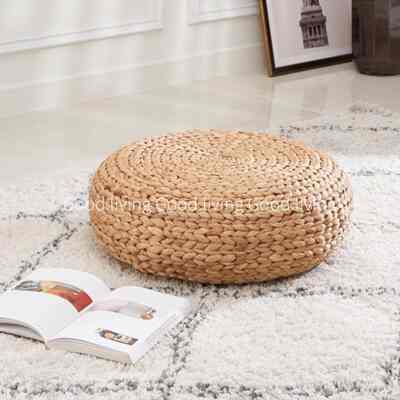 Bantal Bulat Anyaman Eceng