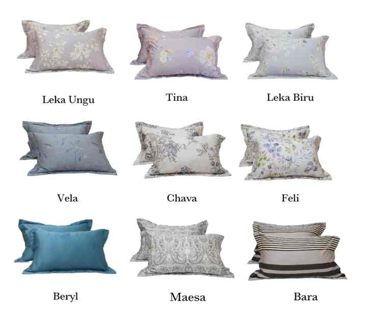 Sarung Bantal Dan Sarung Guling Serat Bambu Organic