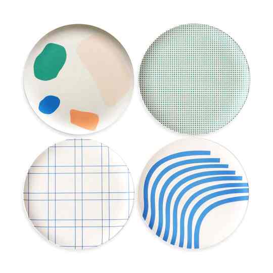 Bamboo Dessert Plates