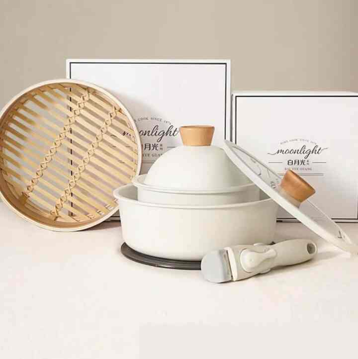 Ceramic Pan Set (moonlight series)