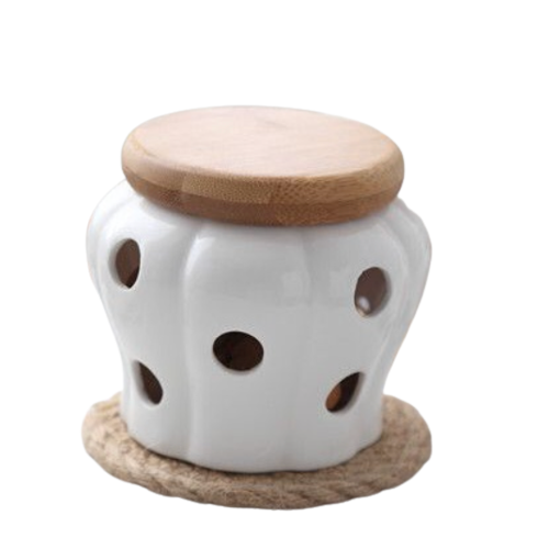 Tempat Penyimpanan Bawang Keramik