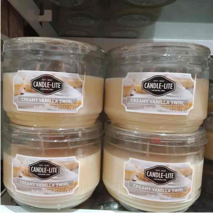 Candle lite creamy vanilla Swirl 283 gr