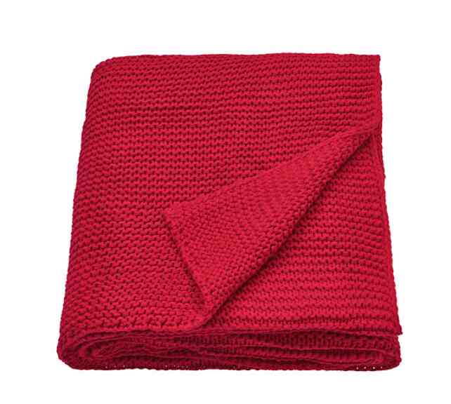 INGABRITTA, Selimut kecil, merah, 130x170 cm
