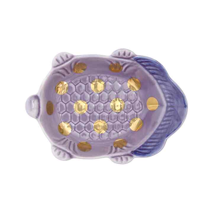 MAME 瑠璃釉亀形皿