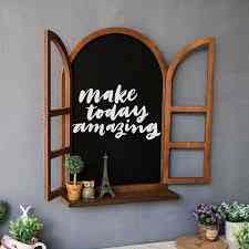 Retro Blackboard Fake Window (3 Colors)