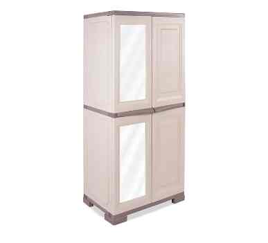 Lemari Pakaian Plastik Cermin - Olymplast