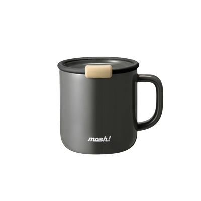 Latte Mug Cup Black 430ml