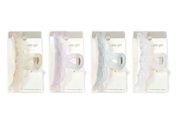 バンスクリップ（ツイスト、ループモチーフ）