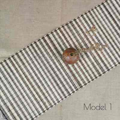 Taplak Meja Tamu Tenun Lidi