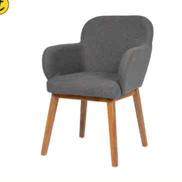 Kursi Makan Minimalis MONDY - Abu-abu