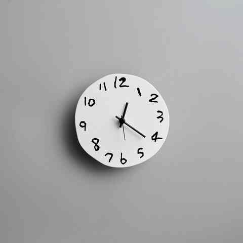 ' About ' wall clock [ 壁掛け時計 ]