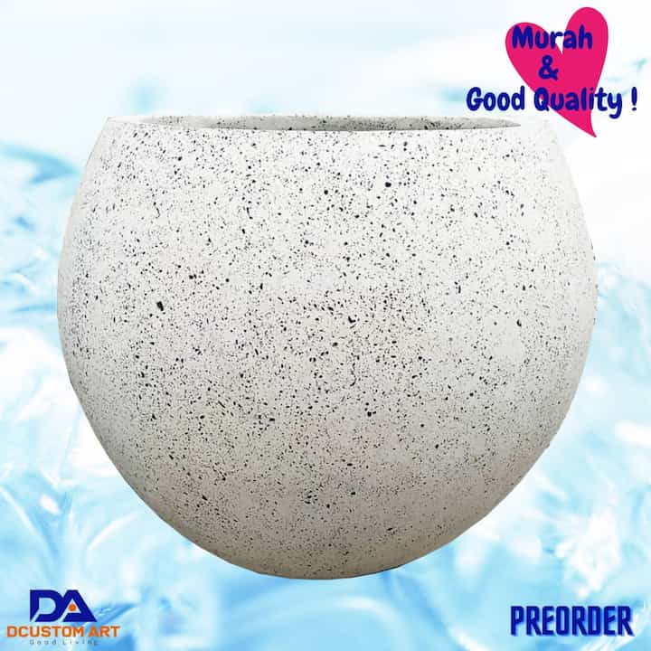 Pot Teraso Melon Granit