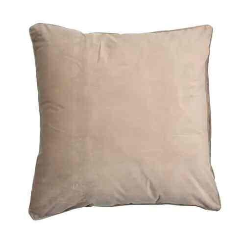 Sarung Bantal Sofa 70x70 Cm Velvet Portabella Krem