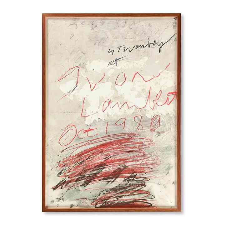 Cy Twombly  幻 アートポスター