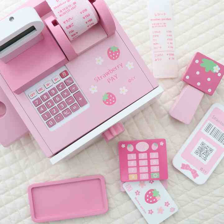 おままごと 木製 野いちご レジスター
