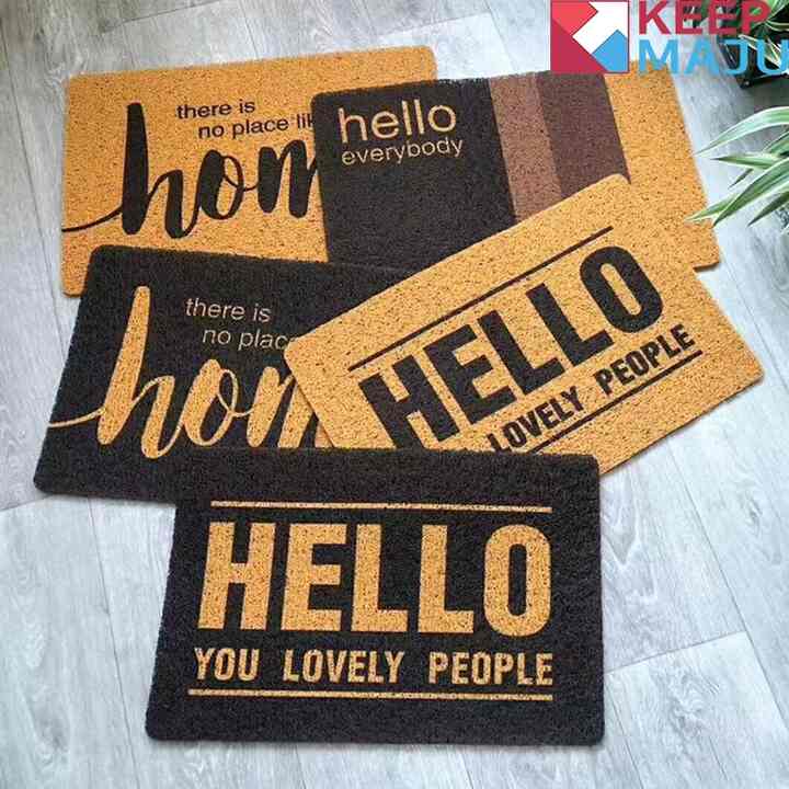 Keset Variasi Welcome