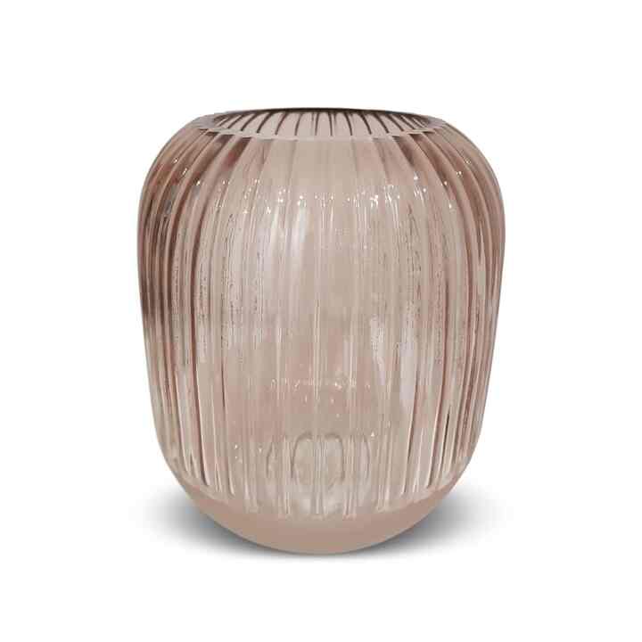 VASE DECO CUBE LINES SAL 17X17x20CM