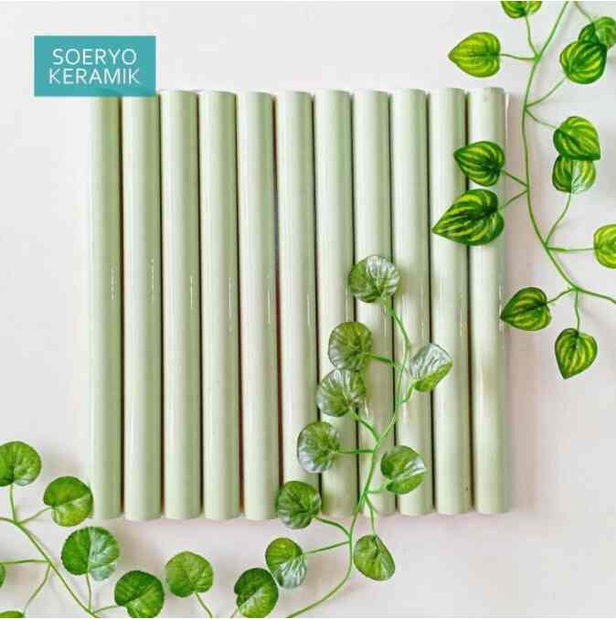 Bamboo Stick, 30x30cm, Hijau