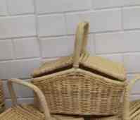 Keranjang Piknik Rotan