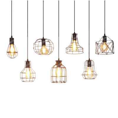 Lampu gantung besi L562