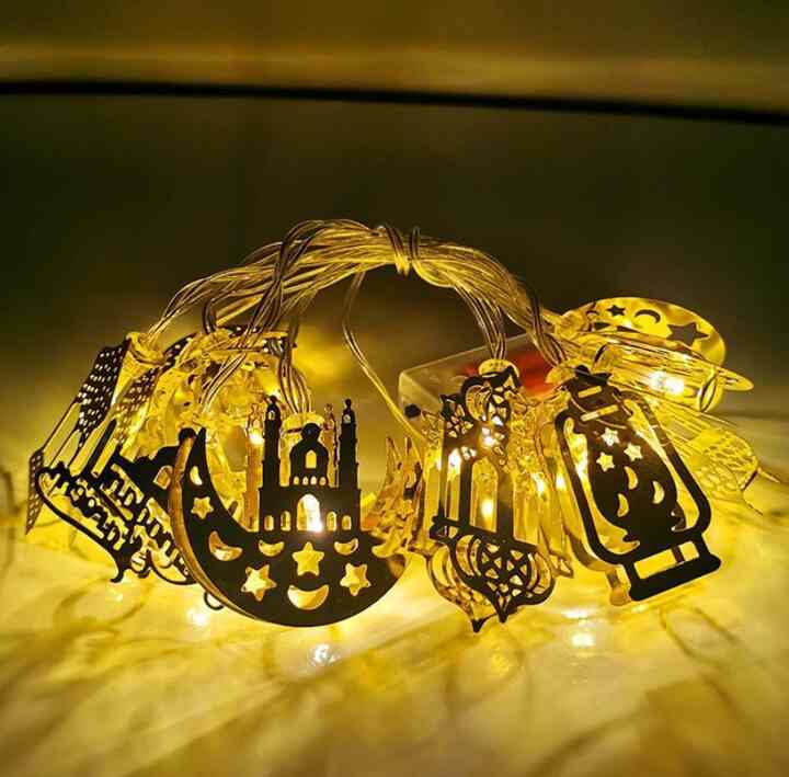 3M Lampu Hias Lebaran Dekorasi Idul Fitri EID Mubarak Ramadan LED