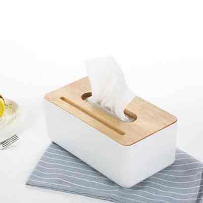 Tempat tisu kayu