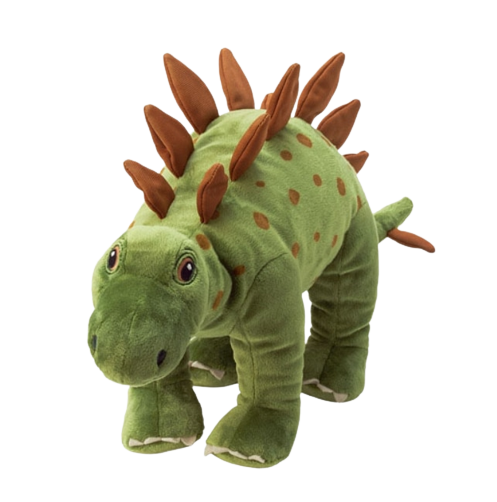 JÄTTELIK - Boneka, dinosaurus/dinosaur/stegosaurus, 50 cm