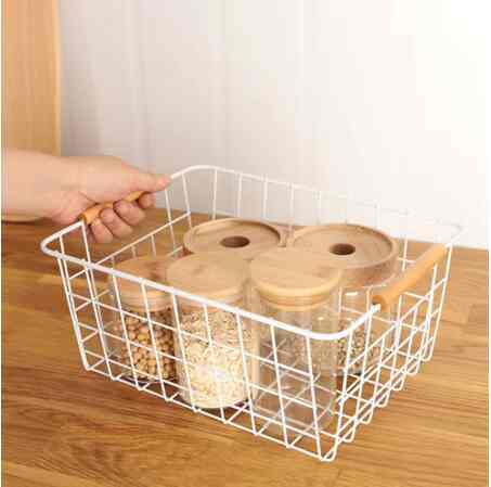 Iron Storage Basket Steel