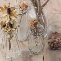 フラワーベース ガラスボトル