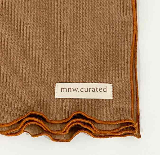 Crinkle Napkin - Thai Tea