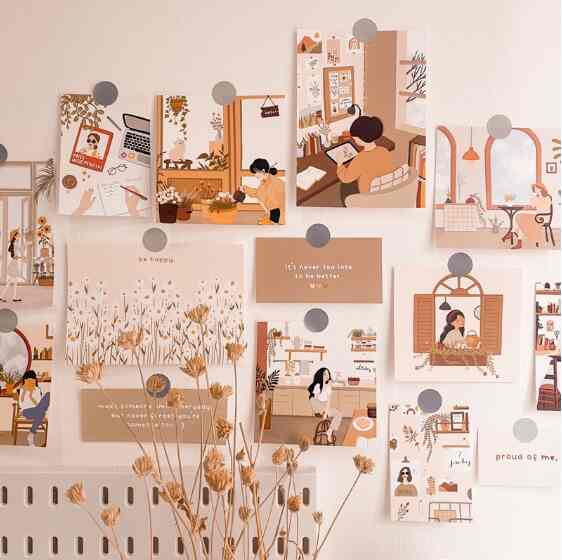 Postcard Walldeco (Isi 10)