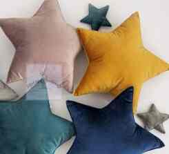 Bantal Sofa Bintang Bahan Katun