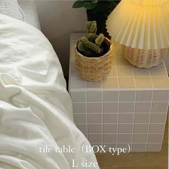 タイルテーブル BOXタイプ Lサイズ
