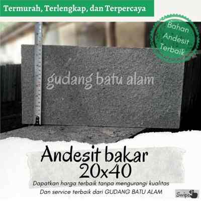 Batu Alam Andesit 20x40