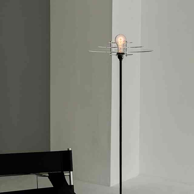 クリア フラットレイヤーシェード フロアライト