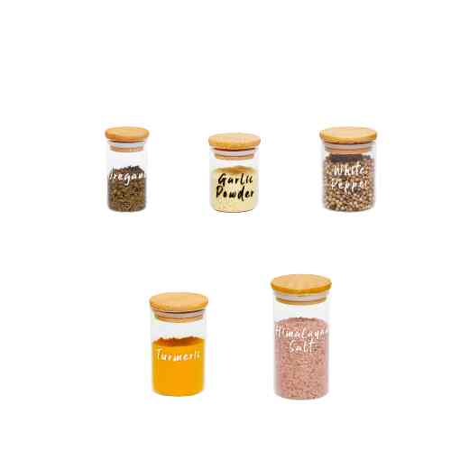 Toples Neron Glass Bamboo Jar