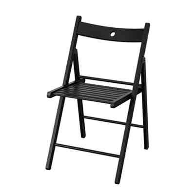 TERJE, Kursi lipat, hitam
