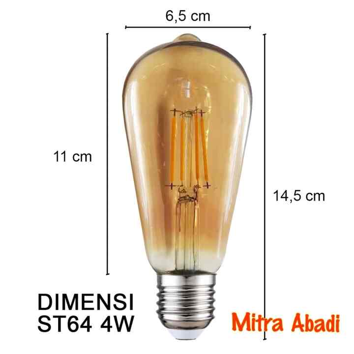 LED FILAMEN BULB EDISON VINTAGE 4WATT