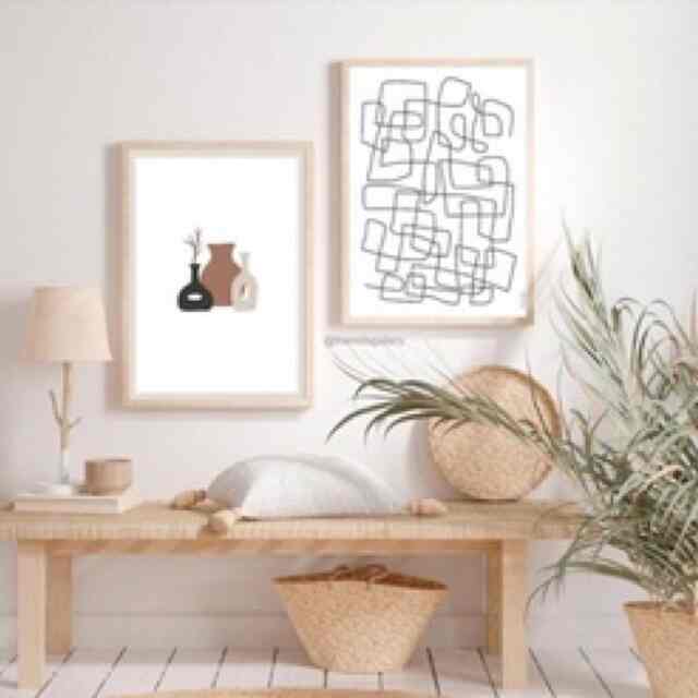 Japandi wall art 40 x 60