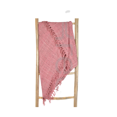 Throw blanket 100% cotton - Grey