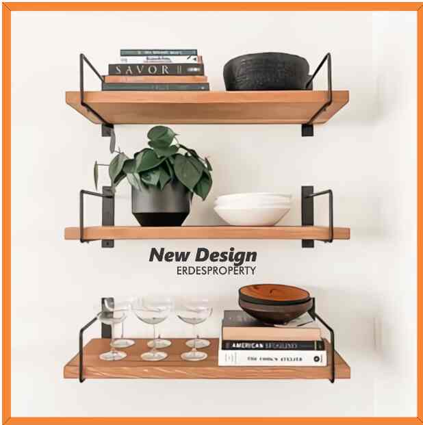 Rak Dinding Ambalan Kayu