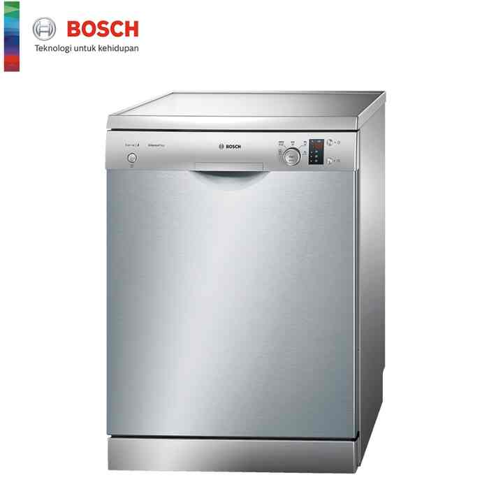 SMS25AI00V Free-standing Dishwasher 60cm Seri 2 Silver Inox