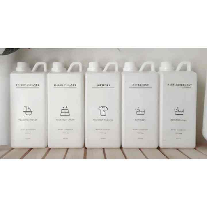 Botol Refill Aesthetic Sabun Shampoo