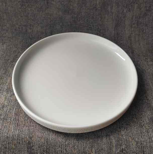 White Stackable Salad Plate | Piring Keramik Stack