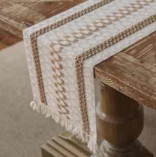 Table Runner Nordic / Taplak Meja Makan Tamu