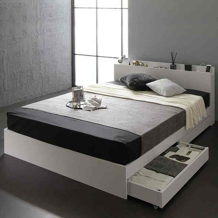 引き出し収納付きベッド 『Serest セレスト』