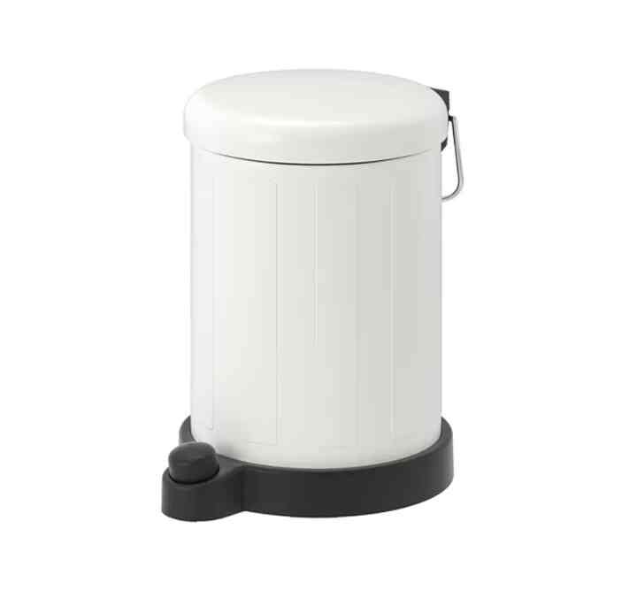 TOFTAN Tempat sampah, putih