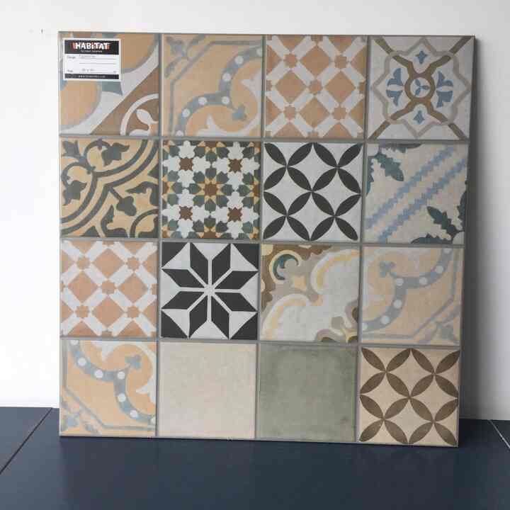 HABITAT Victoria Keramik Motif Vintage