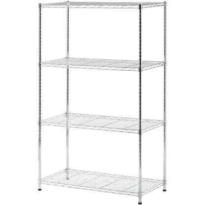 スチールラック(CUSTOM クローム)［2色・3種・3サイズ］