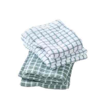 Set 6 pcs kain lap dapur hijau